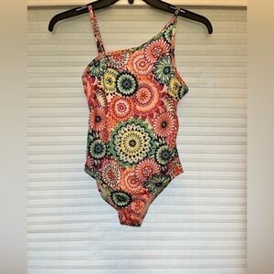 One Piece Girl’s Bathing Suit Size Large Mermaidcore Beach Pool Vacation Gift